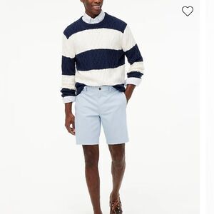 J. Crew 9" flex khaki short